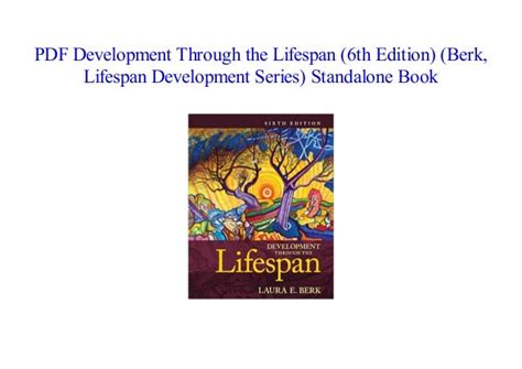 Sixth Edition Development Through The Lifespan PDF Reader