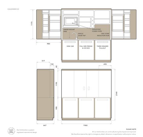 Size of the Kitchenette