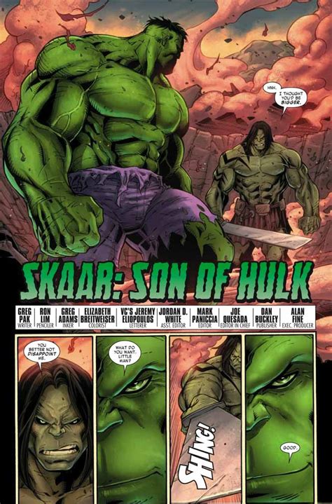 Skaar Son of Hulk 12 Reader