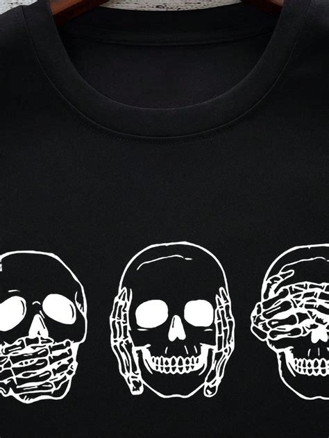 Skeleton Head T-Shirts: A Hauntingly Stylish Statement