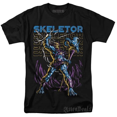 Skeletor T-Shirt: Unveil the Power of the Undead Overlord