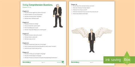 Skellig Comprehension Questions And Answers PDF