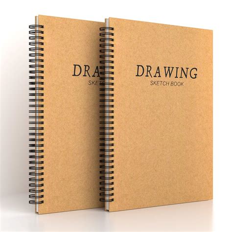 Sketchbook or drawing paper: