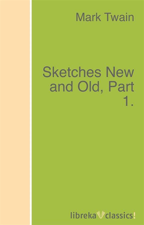 Sketches New and Old Part 1 Epub