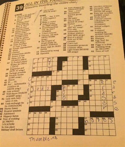 Skillbuilder Crosswords One-Star Vol 4 The New York Times Doc