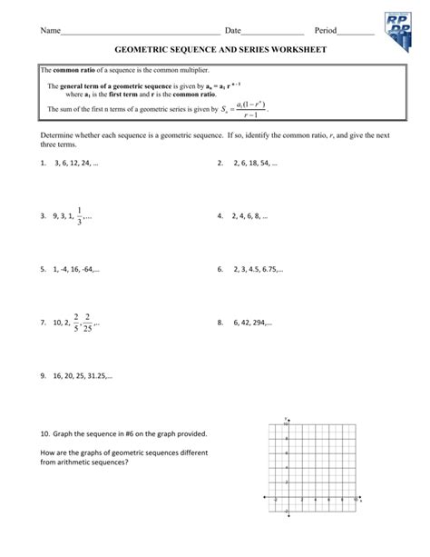 Skills Practice Geometric Sequences Answers Doc