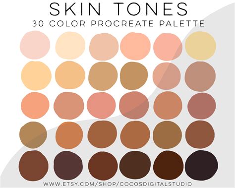 Skin Tones: