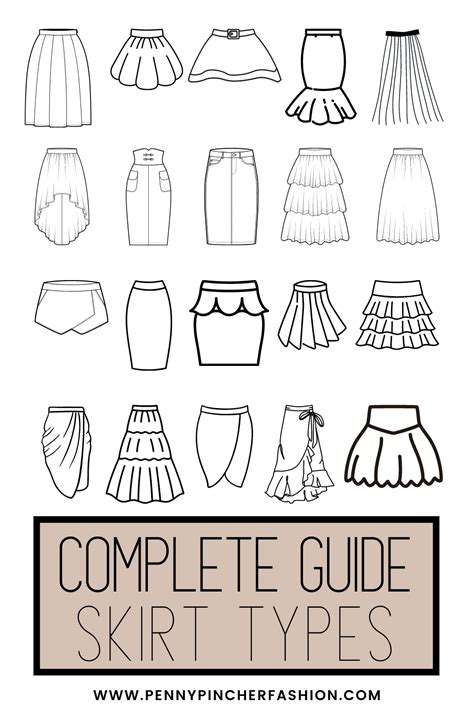 Skirt Types: