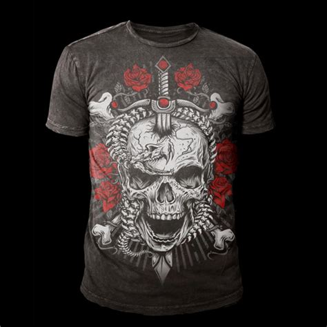 Skull Design Shirts: A Symbol of Rebellion, Style, and Identity