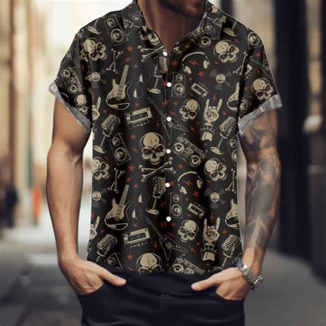 Skull Shirt Men: A Style That Rocks!