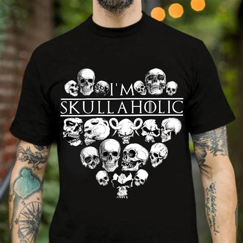 Skull Shirt Mens: A Symbol of Strength, Courage, and Rebellion