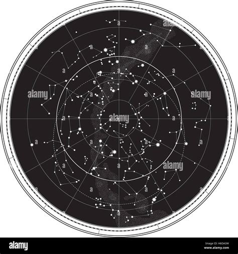 Sky Chart Northern Hemisphere