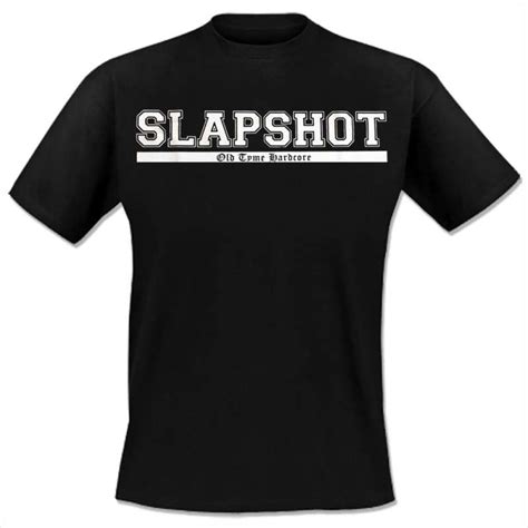 Slapshot Band Shirt: A Style Statement for Hardcore Fans