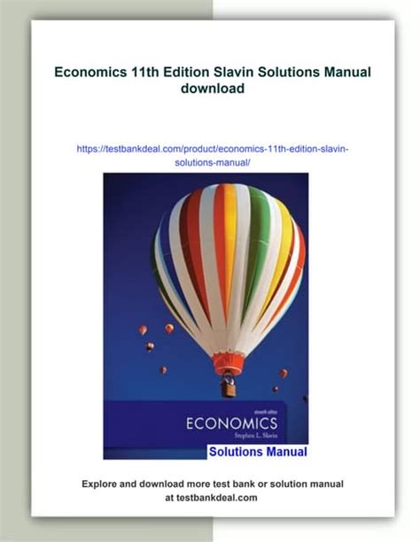 Slavin Economics 11th Edition Answer Key Epub