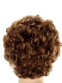 Sleek Brown Curly Short Classic Wigs VS Synthetic 2025