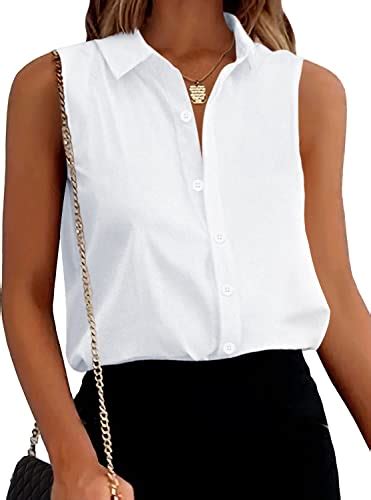 Sleeveless Button Down Shirts for Women: A Guide to Styling and Versatility