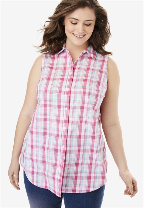 Sleeveless Button-Down Shirts: A Versatile Essential for Women