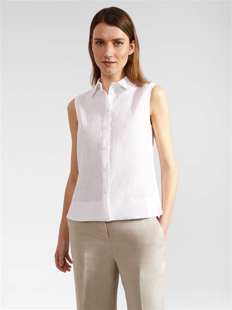 Sleeveless Shirt with Collar: A Timeless Staple for Women's Wardrobe