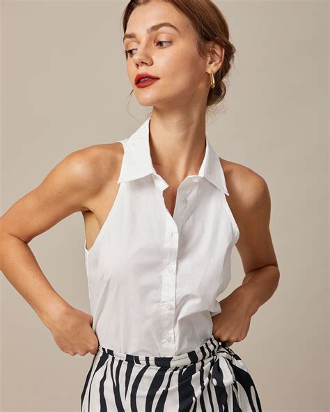 Sleeveless Shirts with Collar for Women: The Perfect Summer Wardrobe Staple