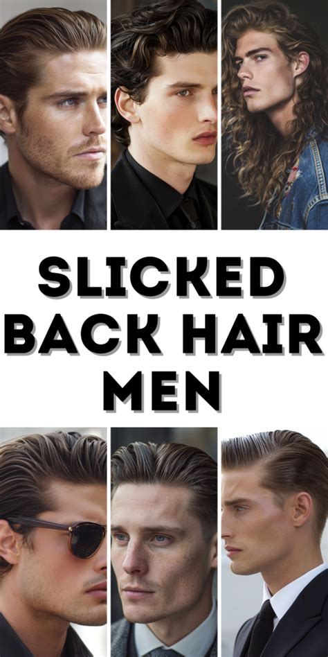 Slicked Back Hairstyles for Men: An Ode to Versatility and Style