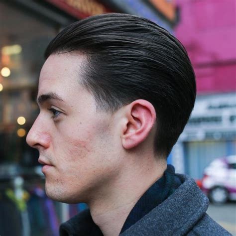 Slicked-Back Hairstyles: A Clean and Classic Look