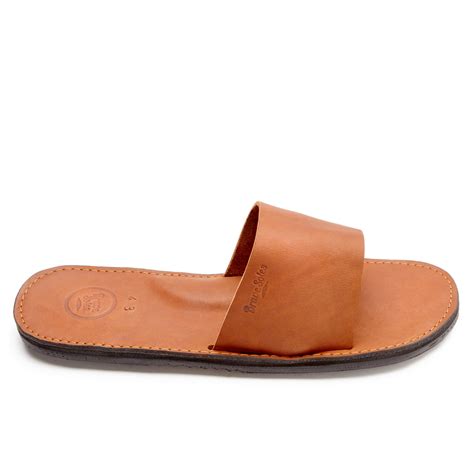 Slide Into Comfort: Elevate Your Wardrobe with Mens Leather Slide Sandals