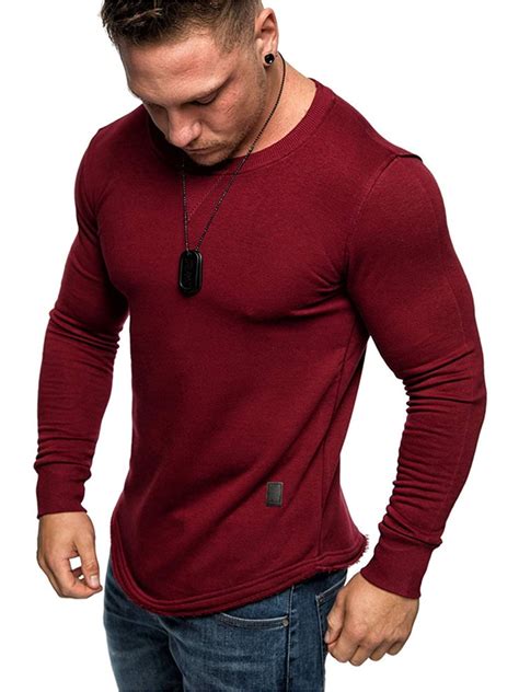 Slim Fit Long Sleeve T-Shirts: The Epitome of Casual Sophistication