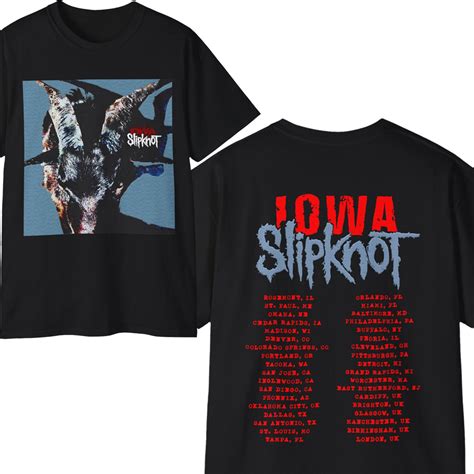 Slipknot Iowa Shirt: Unmasking the Symbol of Rebellion and Aggression