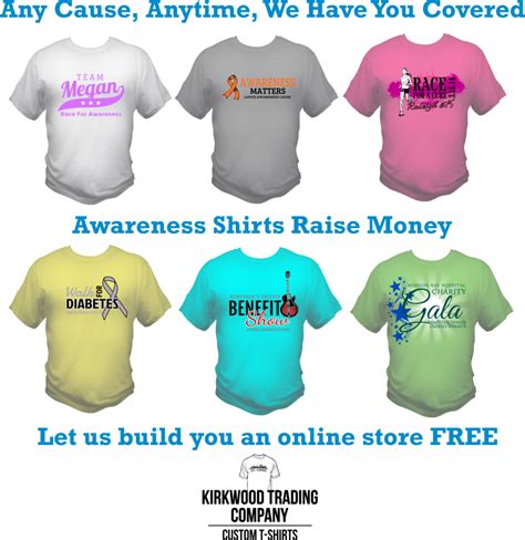 Slogan Tee Shirts: Raising Awareness and Generating Funds