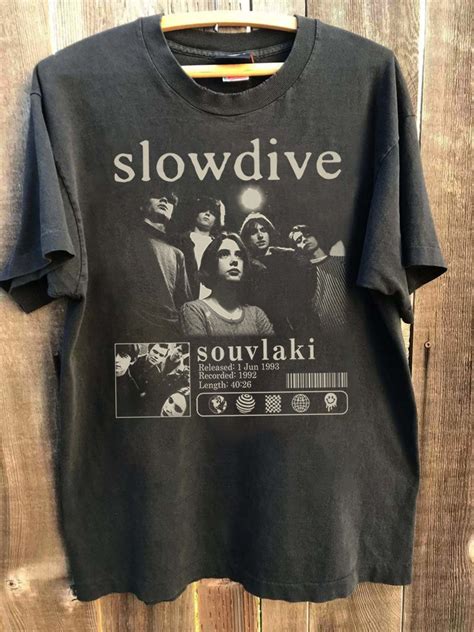 Slowdive Band T-Shirt: A Timeless Symbol of Dream Pop Charm