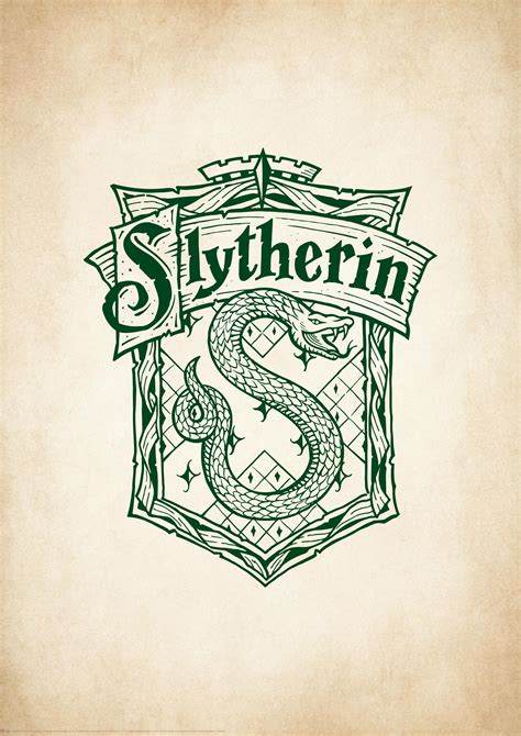 Slytherin Printable