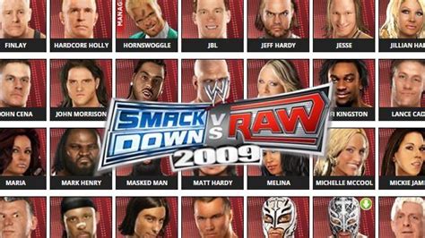 SmackDown vs. Raw 2009 Roster: A Comprehensive Guide to WWE's Star-Studded Lineup