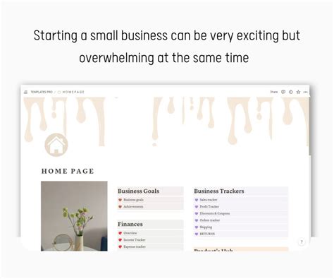 Small Business Notion Template
