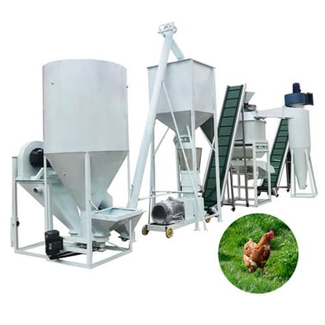 Small-scale Poultry Feed Production Machines