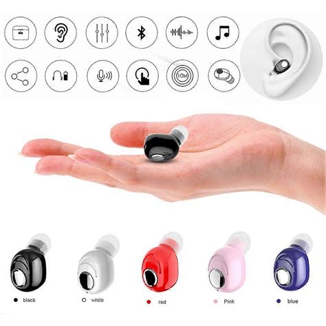 Smallest Wireless Bluetooth Headphone Headsets Reader