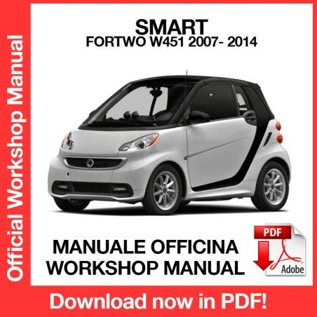 Smart Fortwo 452 Service Manual Ebook Kindle Editon