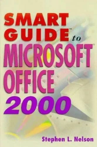 Smart Guide to Microsoft Office 2000 Smart Guides PDF