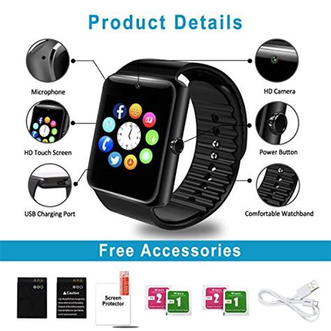 Smartwatch Bluetooth Android Wristwatch Function Kindle Editon