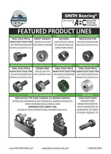 Smith Bearing: A Revolutionary Solution for Power Transmission