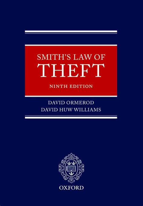 Smith The Law of Theft Epub