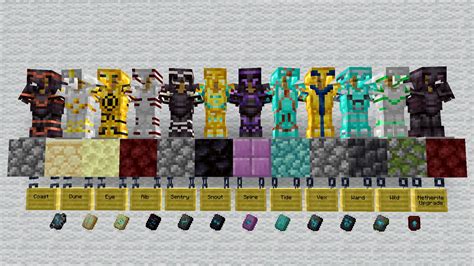 Smithing Template Designs