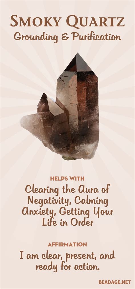 Smoky Quartz Crystal: The Master Cleanser and Grounding Stone