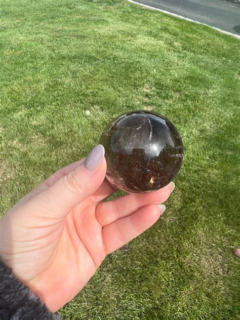 Smoky Quartz Sphere: A Stone of Energetic Protection and Grounding