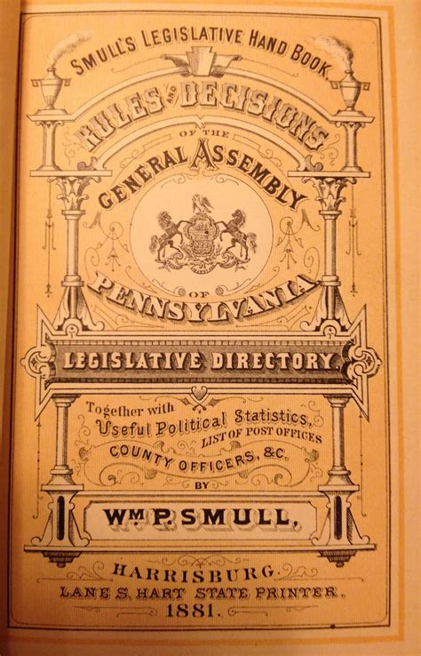 Smull's Legislative Hand Book Epub