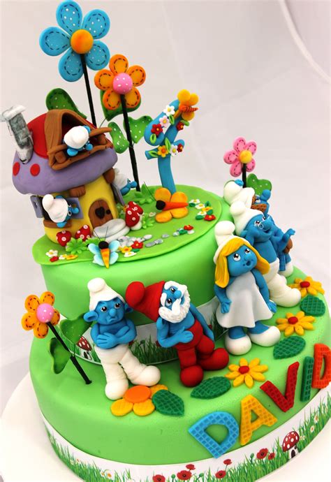 Smurf Cake Reader