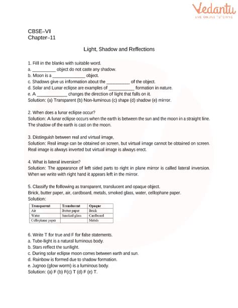 Smurray Misc Light Topics Answers PDF