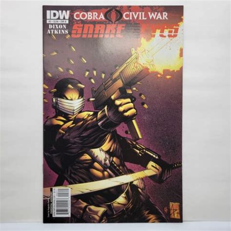 Snake Eyes 2 Cover B Cobra Civil War Tie-In Reader