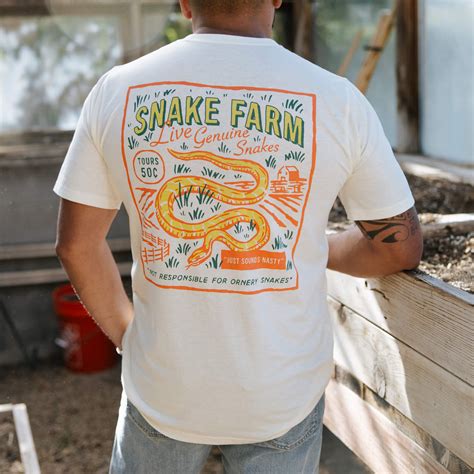 Snake Farm T-Shirt: A Fashion Statement with a Conservation Message