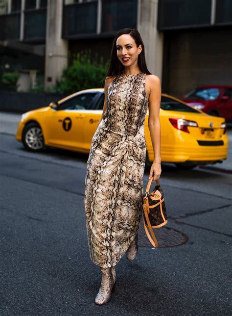 Snakeskin Dress Trends