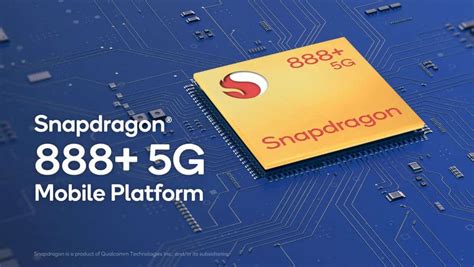 Snapdragon 888+ processor